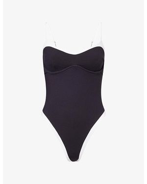 WE Are Tala Contrast Underwired Swimsuit - Blue