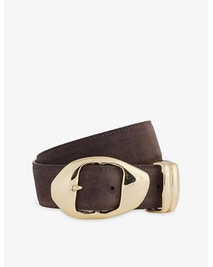 Amanu Grumeti Leather Belt - Brown