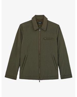 Reiss Bernadi Padded Soft-Shell Jacket - Green