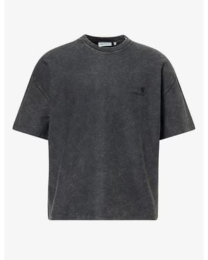 Carhartt Lambert Boxy-Fit Cotton T-Shirt - Gray