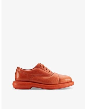 Clarks X Martine Rose Martine Rose X Clarks Oxford 1 Padded Leather Oxford Brogues - Red