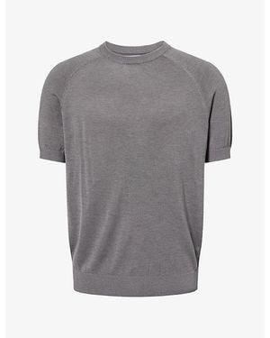 Raith Riera Crew-Neck Knitted Top - Gray