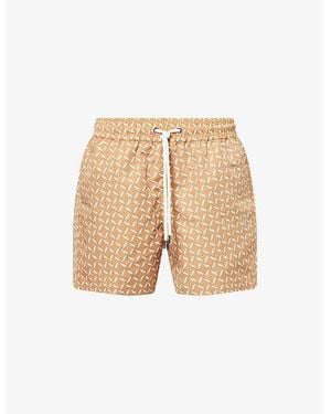 Frescobol Carioca Castro Short-Sleeve Linen Shirt - Natural
