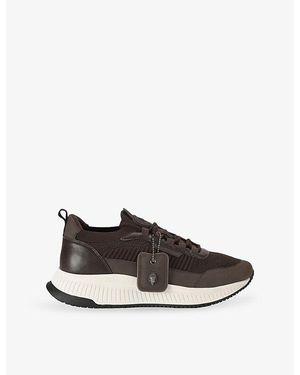 Kurt Geiger Manor Knitted Trainers - Brown