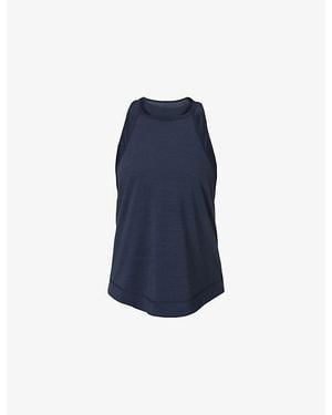 Sweaty Betty Breathe Easy Stretch-Woven Tank Top - Blue