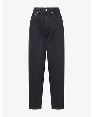 Agolde 80's Tapered-Leg Denim Jeans - Blue