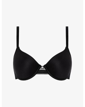 Chantelle C Jolie Smooth Memory Foam T-Shirt Bra - Black