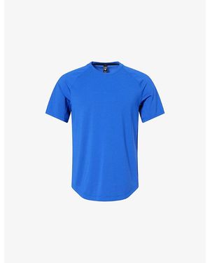 lululemon License To Train Short-Sleeve Stretch-Jersey T-Shirt - Blue