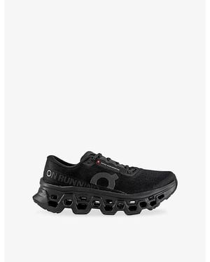 On Shoes Cloudmster 3 Woven Trainers - Black
