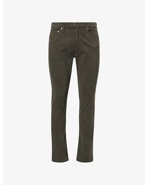 Citizens of Humanity London Slim-Fit Stretch-Cotton Blend Trousers - Green