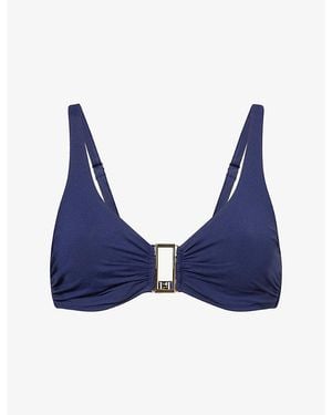 Melissa Odabash Bel Air Bikini Top - Blue