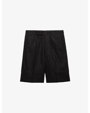 Prada Cotton Bermuda Shorts - Black