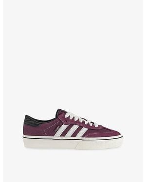adidas Samba St Suede And Canvas Sneakers - Purple