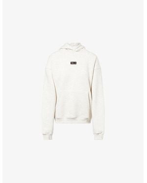 WE Are Tala Outdoors Graphic Oversized Cotton-Jersey Hoody - White