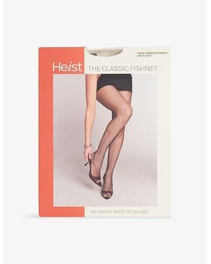 Heist Studios The Classic Fishnet Stretch-Woven Tights - Pink