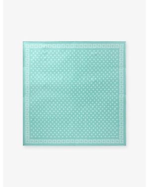 Mulberry Tree Silk-Twill Scarf - Green