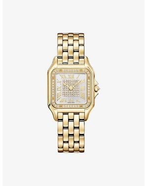 Cartier Crwjpn0093 Panthère De Medium 18Ct- And 0.52Ct Diamond Quartz Watch - Metallic