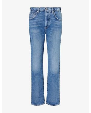 Citizens of Humanity 90S French Straight-Leg Denim Jeans - Blue