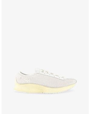 Nike Air Superfly Lx Pony-Hair Leather Trainers - Natural
