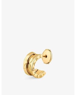 BVLGARI B.Zero1 18Ct Single Hoop Earring - Metallic