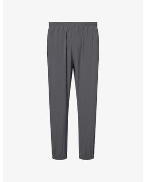 On Shoes Focus Tapered-Leg Stretch-Woven Track Trousers - Grey