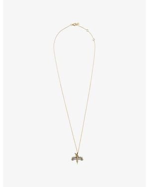Kismet by Milka Phoenix Mini 0.14Ct Diamond Pendant Necklace - White