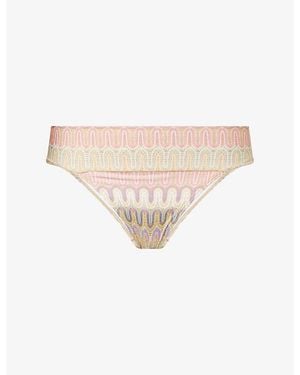 Gracejacob Gia Desert Bikini Bottoms - Natural