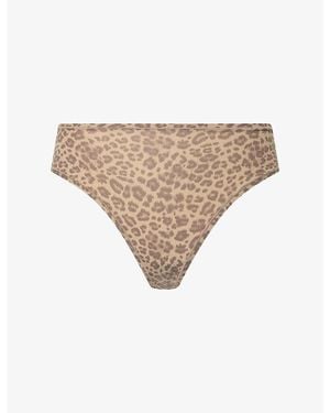 Skims Fits Everybody Jersey Thong - Natural