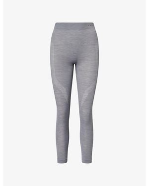 FALKE Thermal Wool-Tech Leggings - Gray