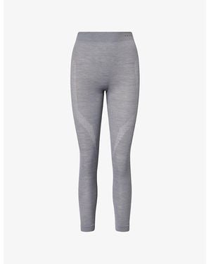 FALKE Thermal Wool-Tech Leggings - Grey