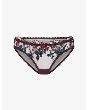 Agent Provocateur Callypso Mesh Full Brief - White