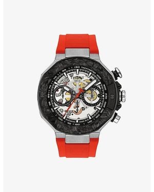 Tissot T-Race Motogp 2026 Stainless-Steel Automatic Watch 45Mm - Red