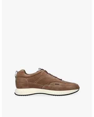 John Lobb Stream Suede Trainers - Brown