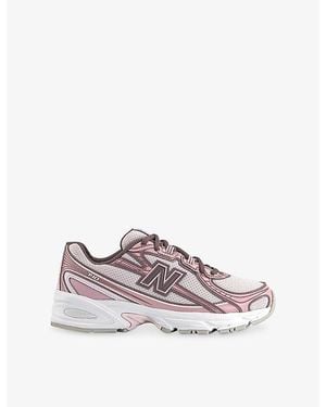New Balance 740 V2 Woven Sneakers - Purple