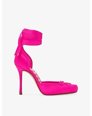 Steve Madden Larina Satin Heels - Pink