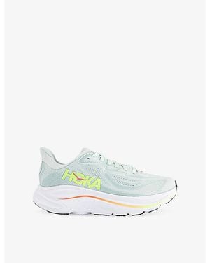 Deckers Hoka Clifton 10 Mesh Sneakers - Blue