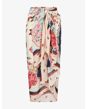 Agua Bendita Marine Cherish Sarong - Red