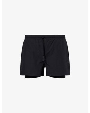 Now You Live Gilmorton 2-In-1 Stretch-Woven Shorts - Black