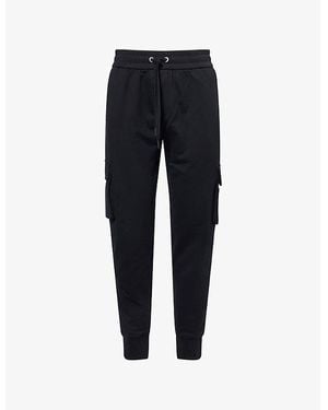 Moose Knuckles Hartsfield Tapered-Leg Cotton-Jersey Jogging Bottoms - Blue