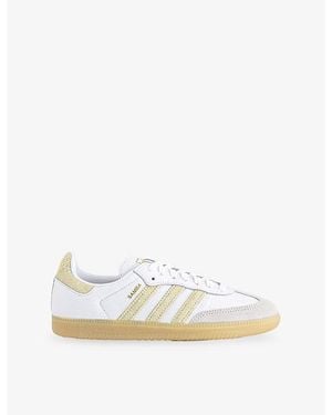 adidas Samba Og Leather Sneakers - White