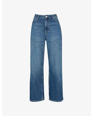Whistles Straight Full-Length Denim Jeans - Blue