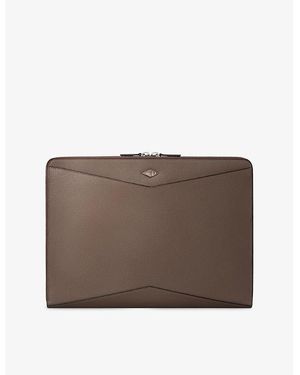 Cartier Losange Leather Portfolio Bag - Brown