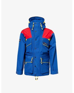 Berghaus Trango Logo-Patch Waterproof Woven Jacket - Blue