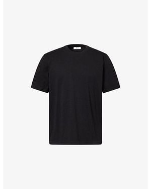 NN07 Adam Crew-Neck Cotton T-Shirt - Black
