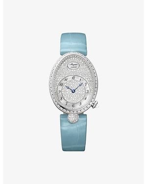 Breguet Reine De Naples 8938 18Ct- Automatic Watch 36.5Mm - Blue