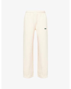 Ru & Rocka Core Straight-Leg Cotton-Jersey Jogging Bottoms - Natural