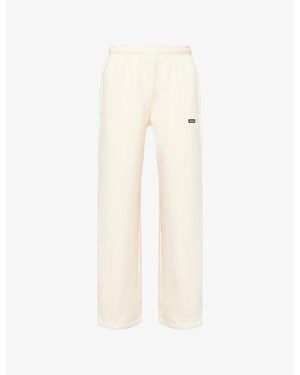 Ru & Rocka Core Straight-Leg Cotton-Jersey Jogging Bottoms - Natural