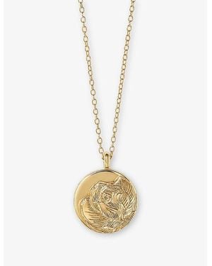 Astley Clarke Terra Rose 18Ct Locket Necklace - Metallic