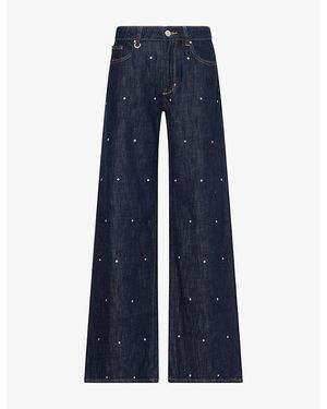 Neuw Milla Wide-Leg Denim Jeans - Blue