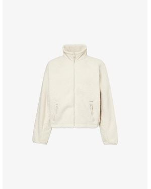 Vuori Alpine High-Neck Fleece Jacket - White